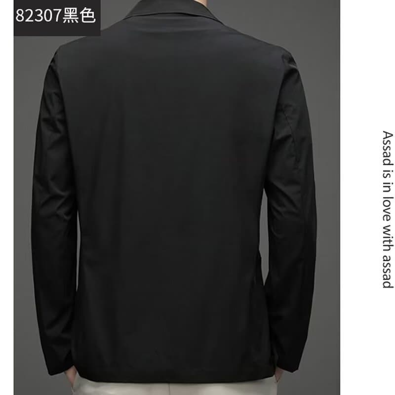 Trend men's autumn universal casual suit, Korean style, loose fit, retro Hong Kong 80s–90s style 3