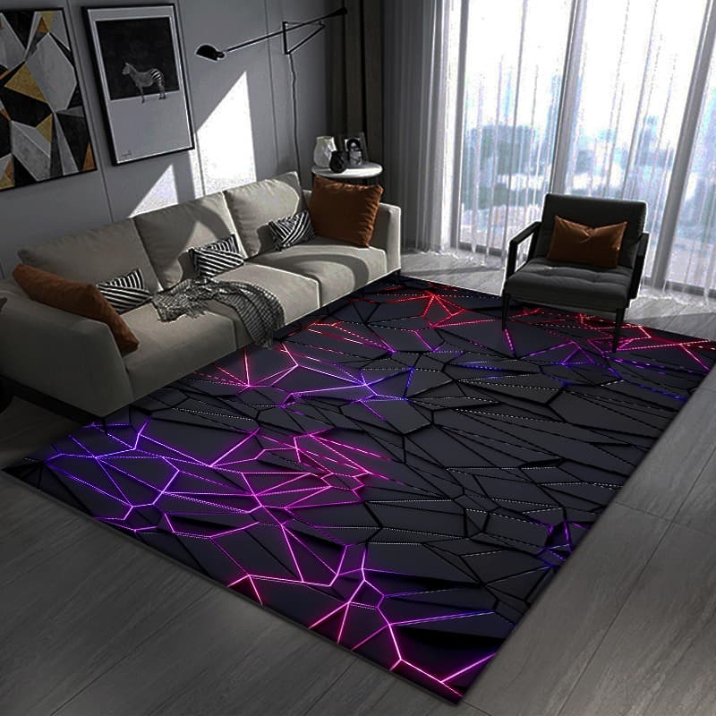 Creative three dimensional carpet for living room, sofa for bedroom, 3D 4