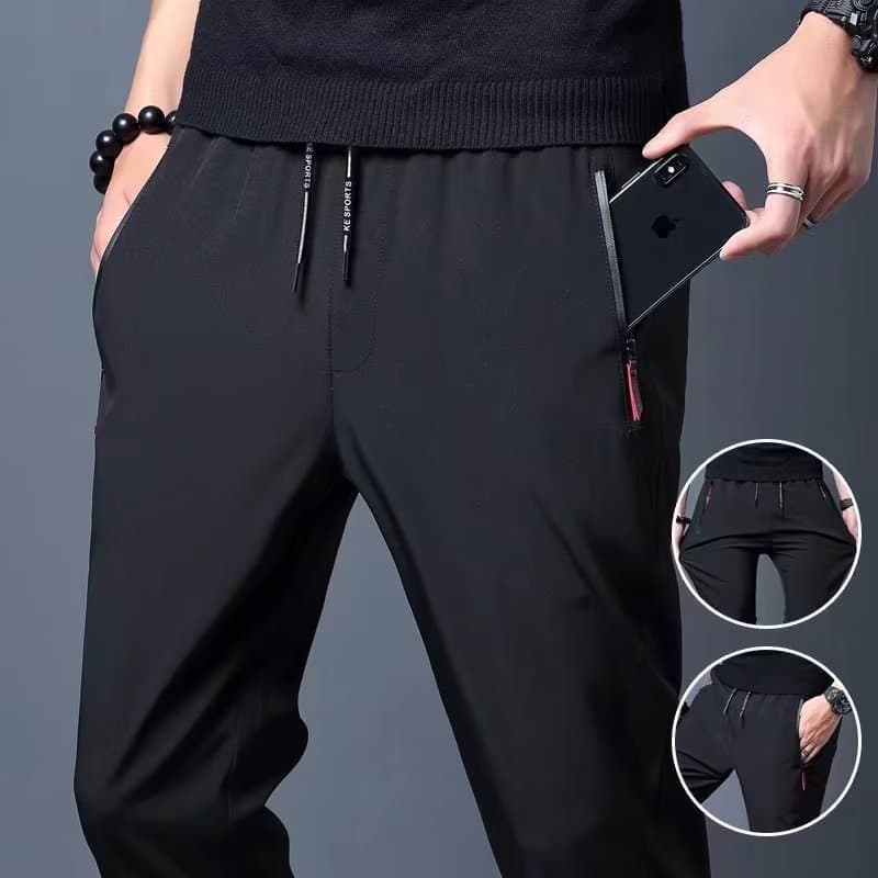 (Cross-border trading), (Wholesale), summer silk thin quick dry trousers for leisure, Korean style
