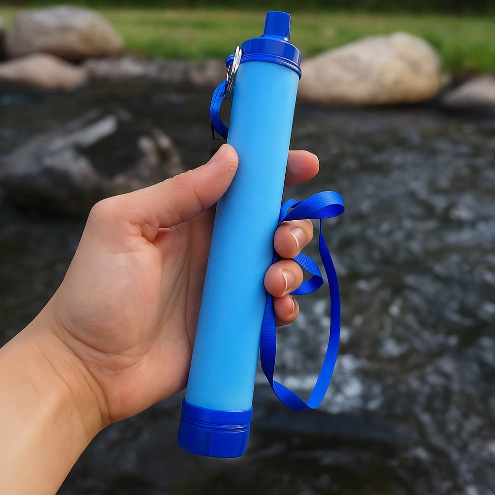 Travel handheld filter, straw, equipment for camping