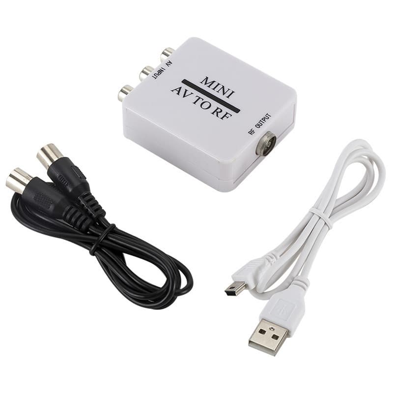 AV to RF video converter RF frequency band 67.25MHz61.25MHzav to RF amplifier TV receiver
