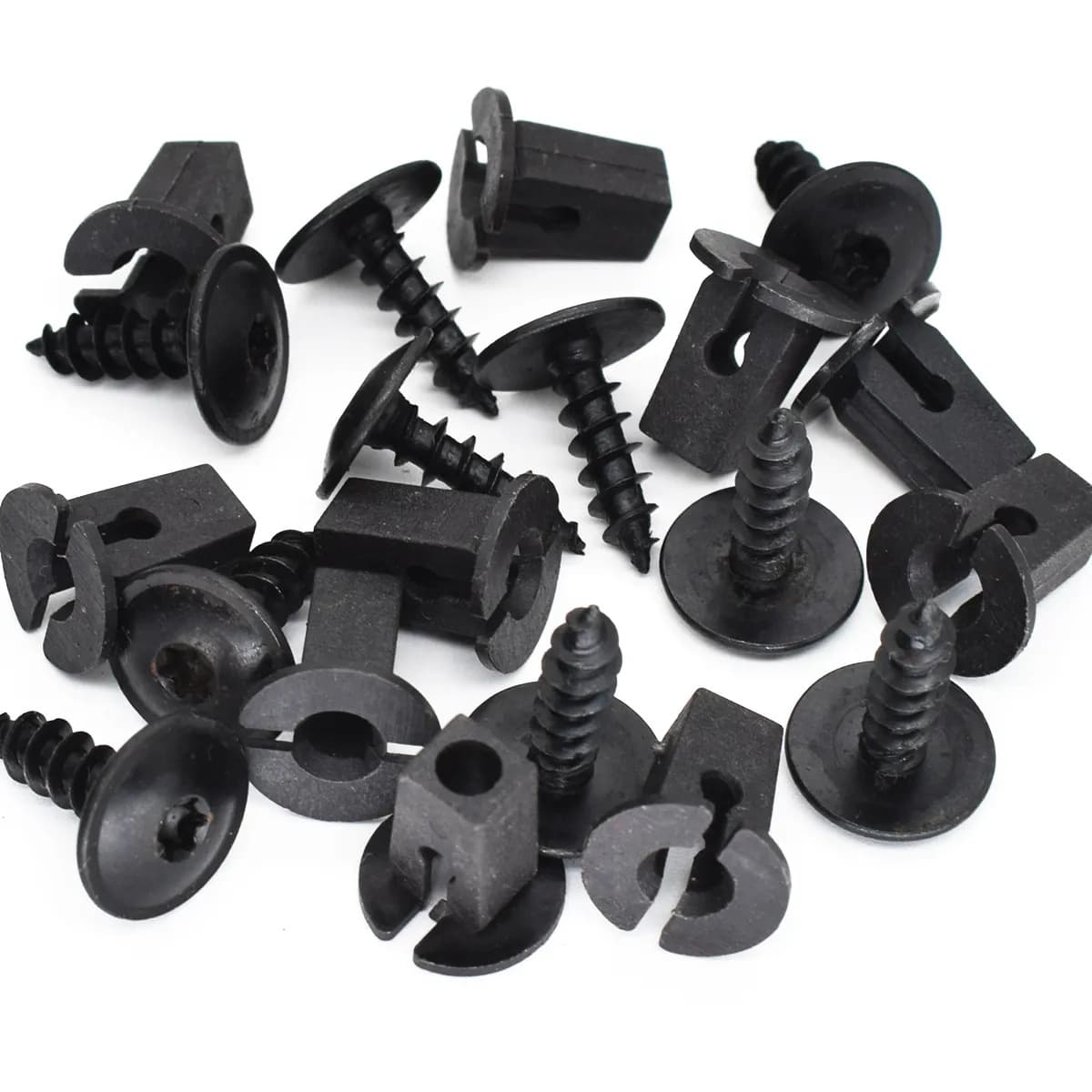 Car accessories buckle inner trimblate buckle hardware, fast silk pad, self -attack screw card card buckle car buckle 2