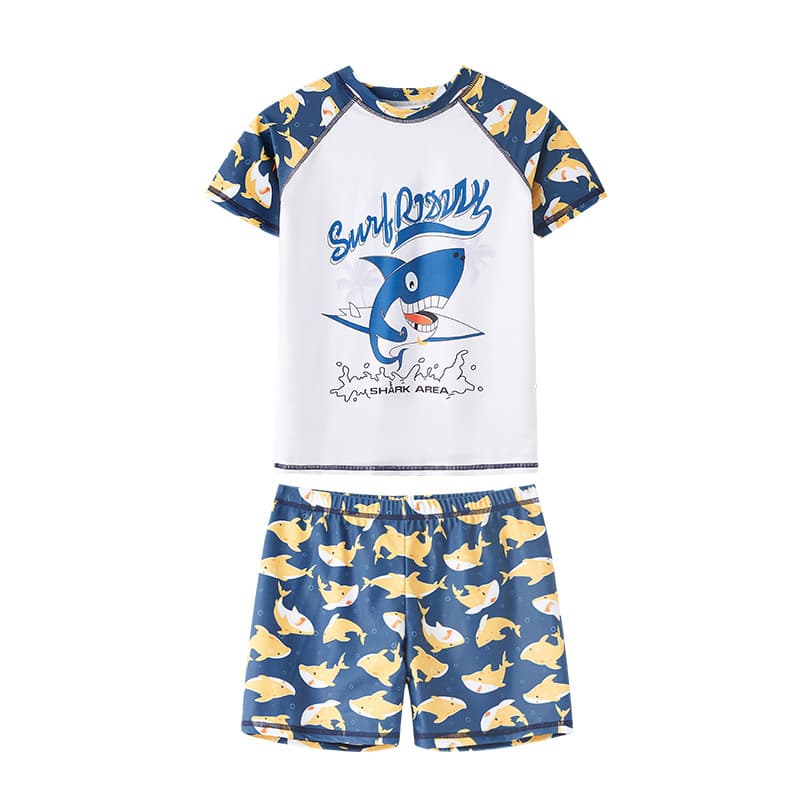 Children's cartoon swimwear, split uniform for boys, set, for teenagers, (Physicals) 5