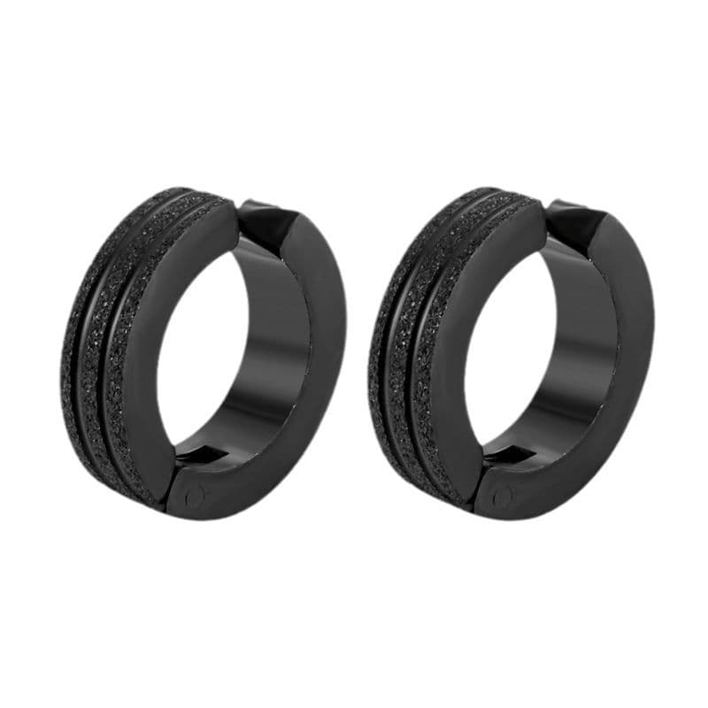 Trend matte fashionable elegant earrings for men and women, no pierced ears 5