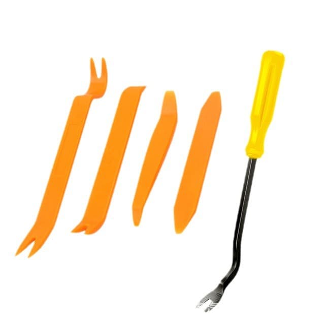 5PCS Vehicle Sound Control Ziqi Curmine Curmine Set 4 -piece Tools 4PCS Disassembling Door Plastic Curva 5