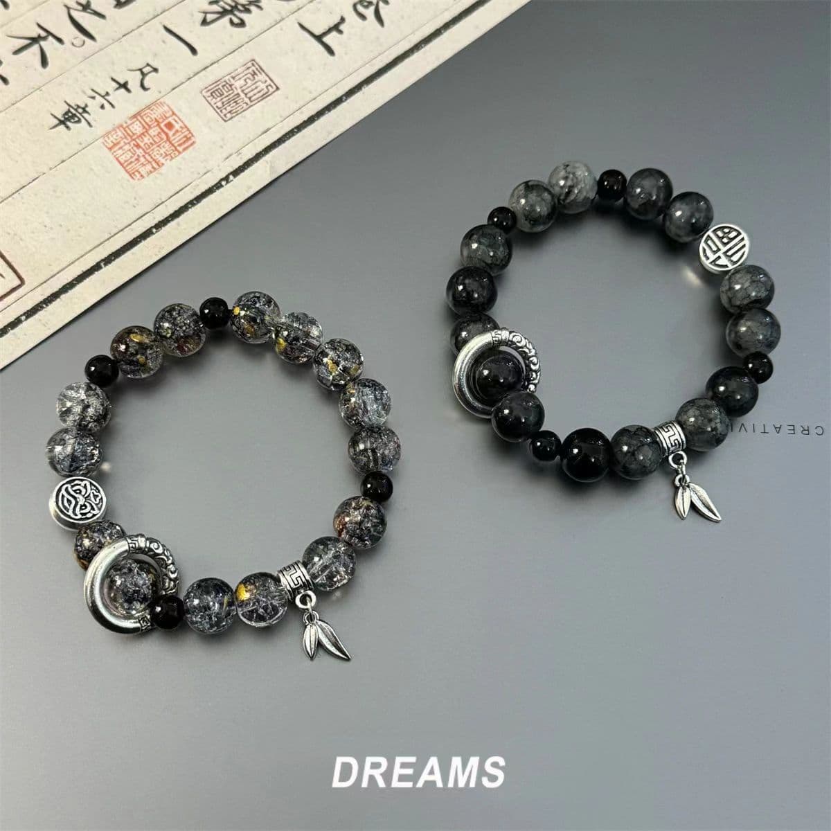 High quality beaded bracelet, Chinese style, men's style, high-quality style