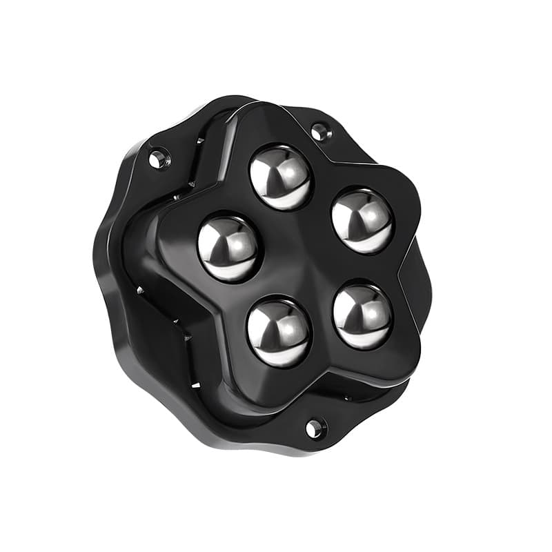 Universal wheel mobile push furniture pulley sticking universal castors can be pasted coffee table furniture without holes 5