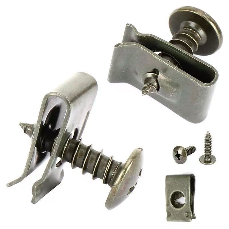 Car screw base U-shaped gasket car modified interior fender bumper screw base accessories wholesale 4