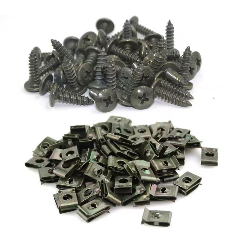 Car screw base U-shaped gasket car modified interior fender bumper screw base accessories wholesale 5