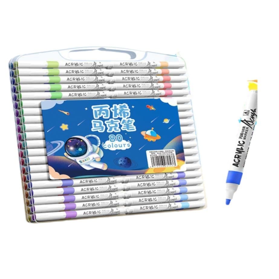 Acrylic, children's marker, watercolour, crayons, art translucent art painting for students painting for kindergarten 5