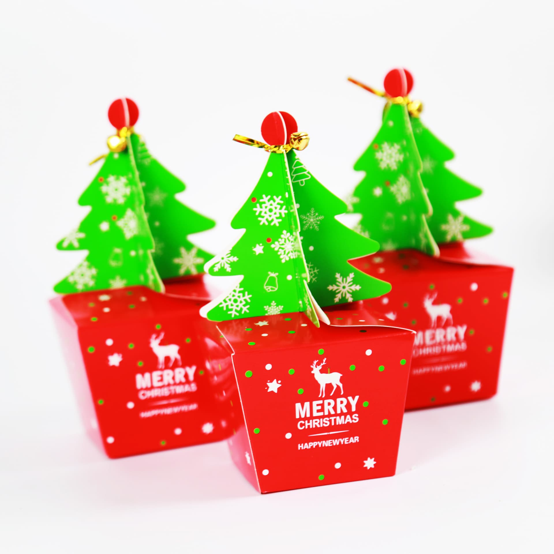[Collection] Christmas gift bag candy cookie packaging ziplock bag cute kindergarten holiday garland gift bag 4