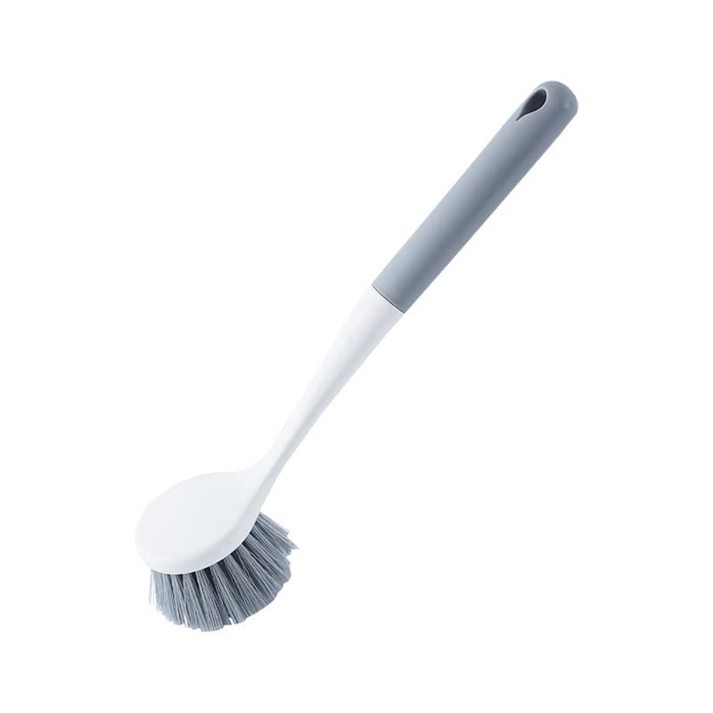 Long-handled pot washing brush household large non-injury pot brushing tool kitchen non-stick pot decontamination cleaning brush manufacturer 2
