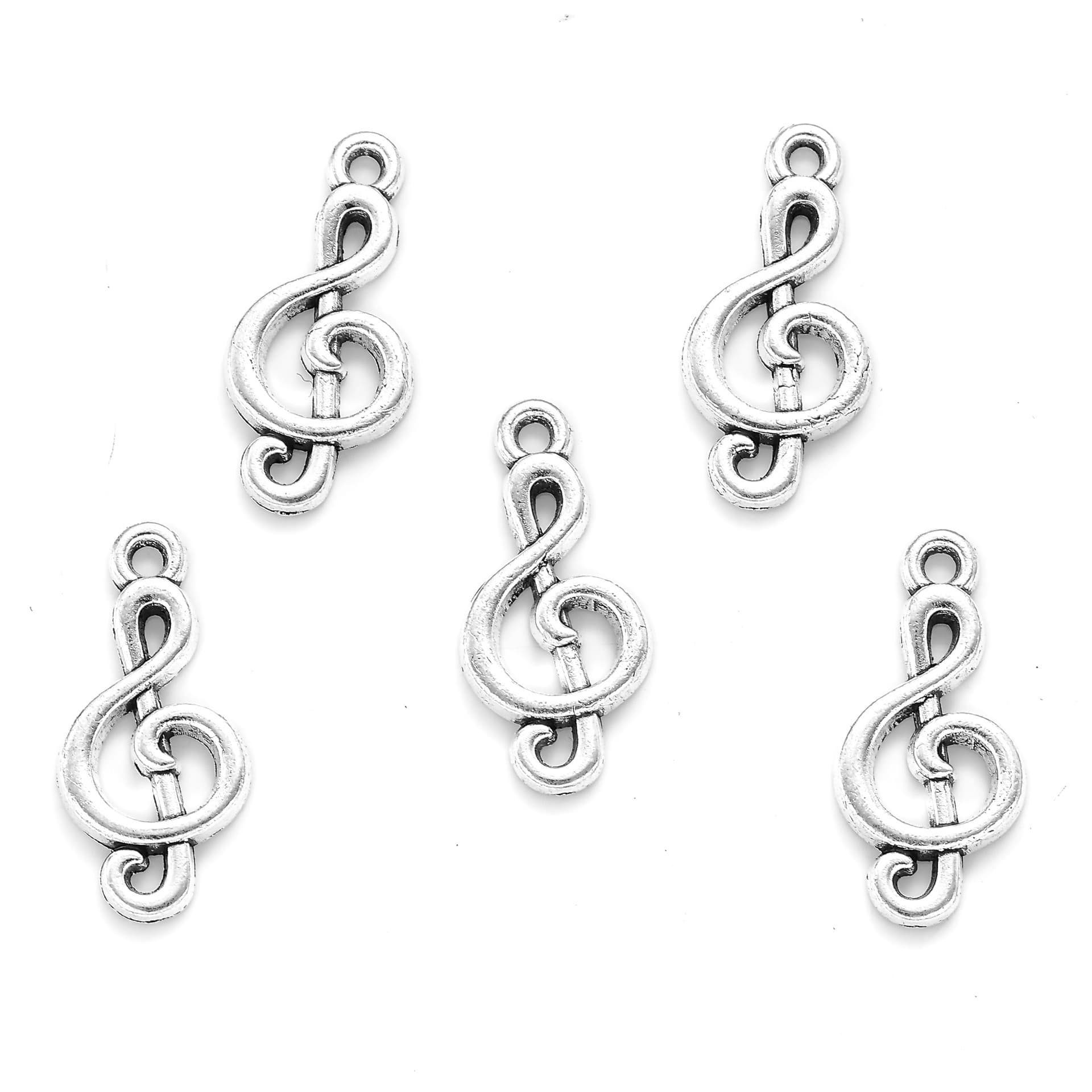 Accessory with accessories, musical instruments, pendant, guitar, violin, microphone, necklace and bracelet, DIY 5