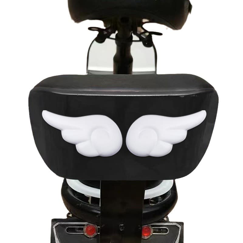 Electric car, decorations, angel wings, helmet with accessories 5