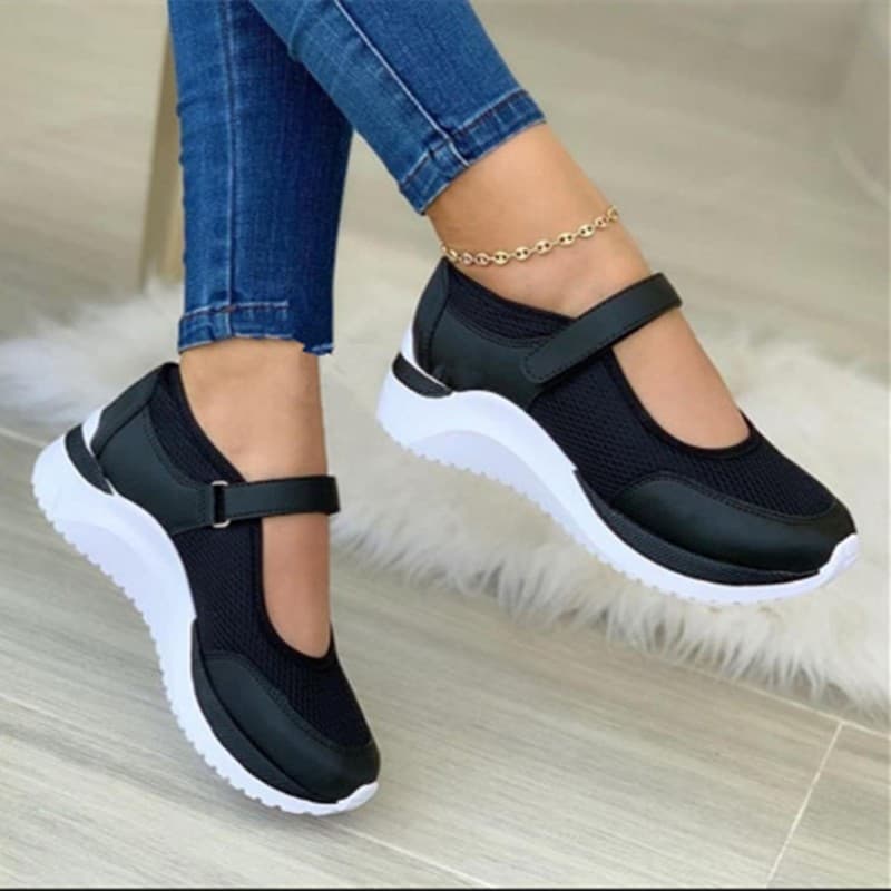 (Cross-border trading), knitted sandals with velcro, European style, plus size 4