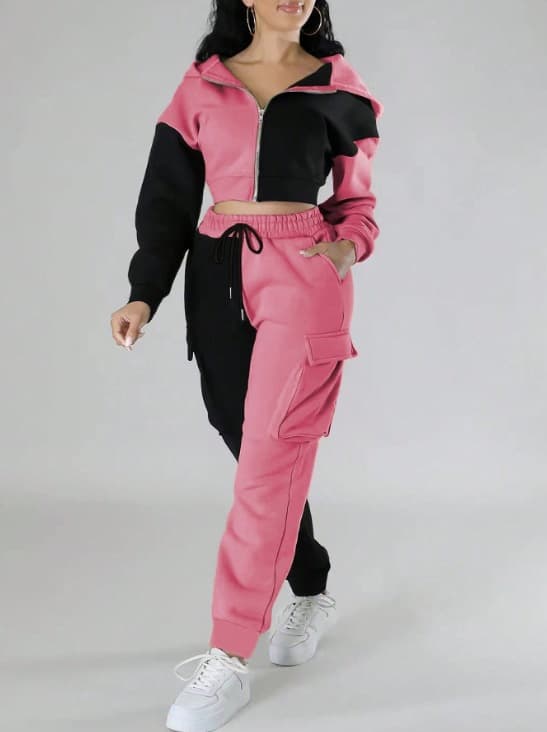 Sports fashionable set, short hoody 2