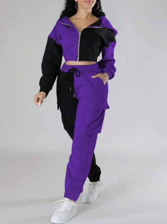 Sports fashionable set, short hoody 5