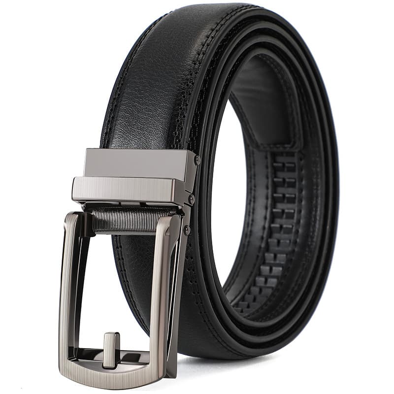 (Cross-border trading), leather fashionable belt, genuine leather, high-quality style, direct factory sales, (Physicals) 3