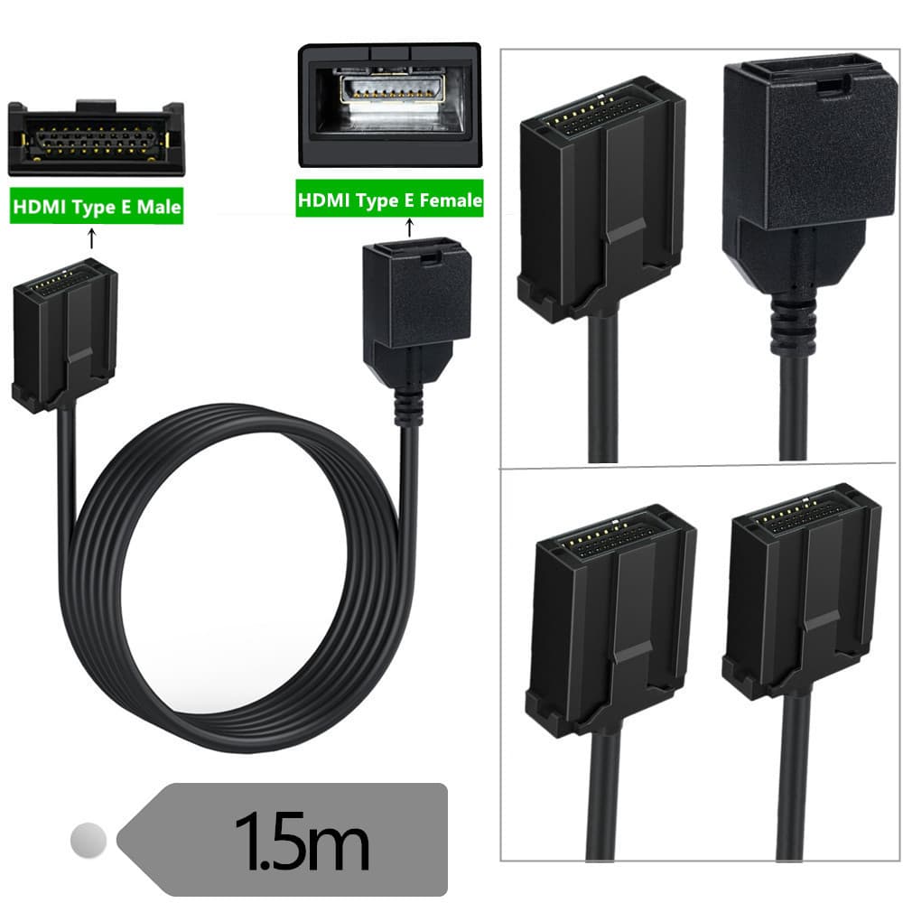 HDMI TYPE E father -in -law extended audio and video transmission used in automotive entertainment systems