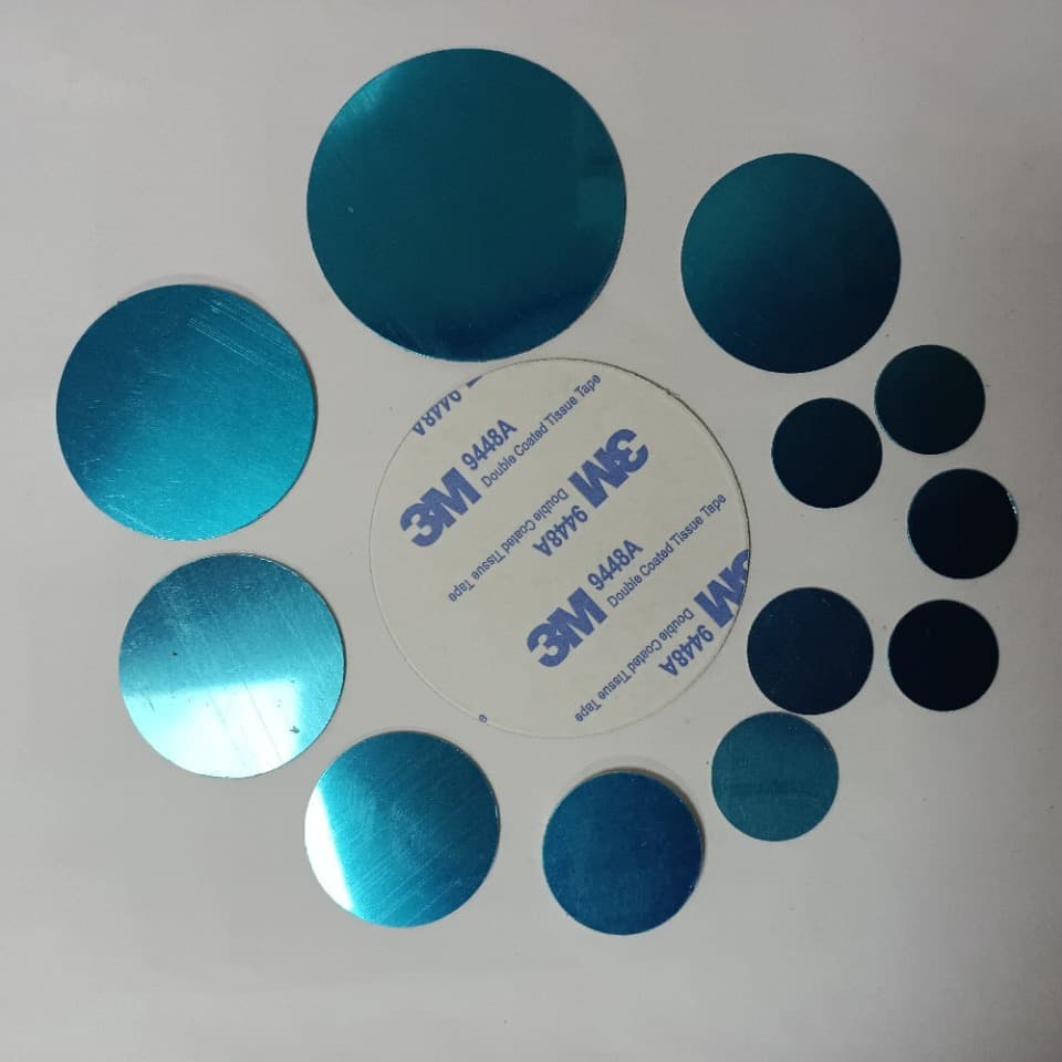 Mobile bracket magnetic film manufacturer round magnetic suction film spot directly hair 15-60 plus gum 2