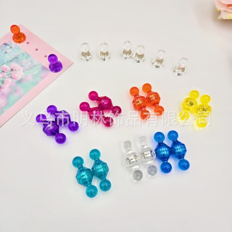Powerful magnetic transparent teaching aids, strong magnet 2