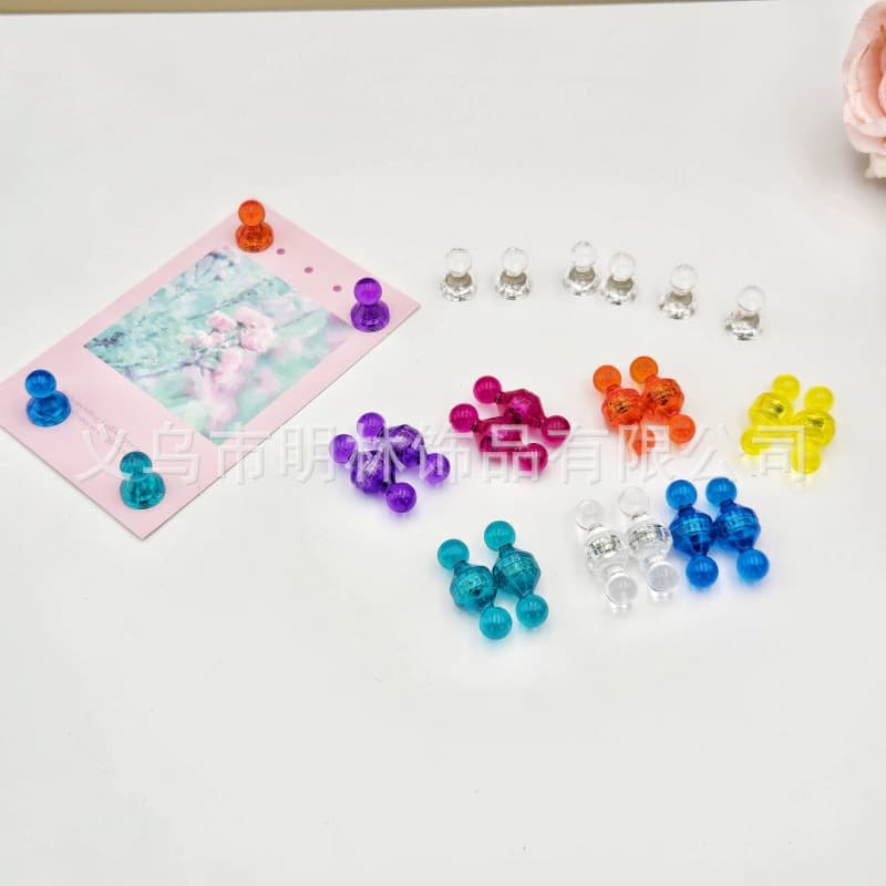 Powerful magnetic transparent teaching aids, strong magnet 3