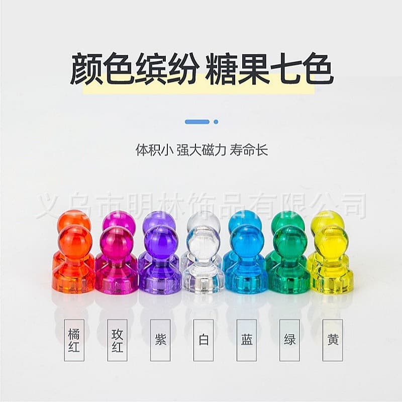 Powerful magnetic transparent teaching aids, strong magnet