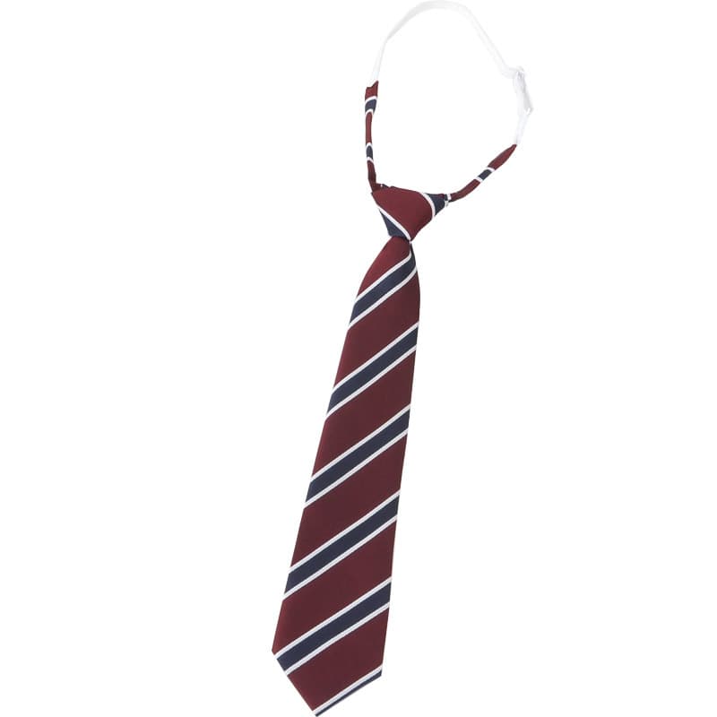 Red Japanese shirt, accessory with bow, bow tie, JK style (Japanese school style) 5