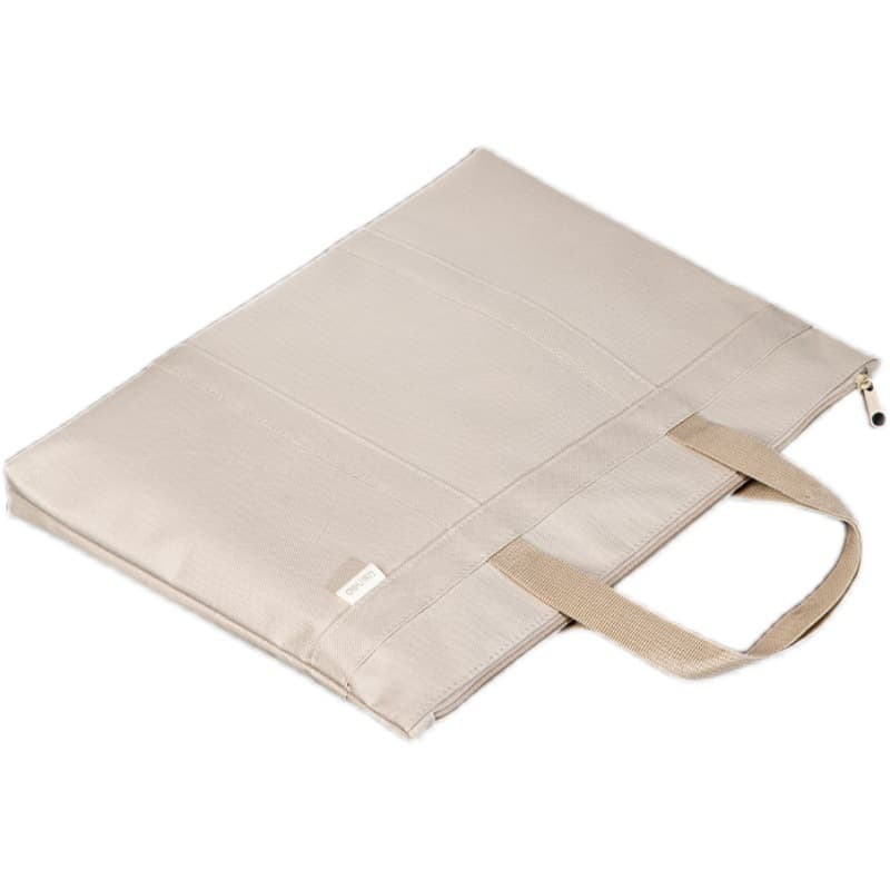 Purse, handheld linen bag with zipper, storage bag for documents 5