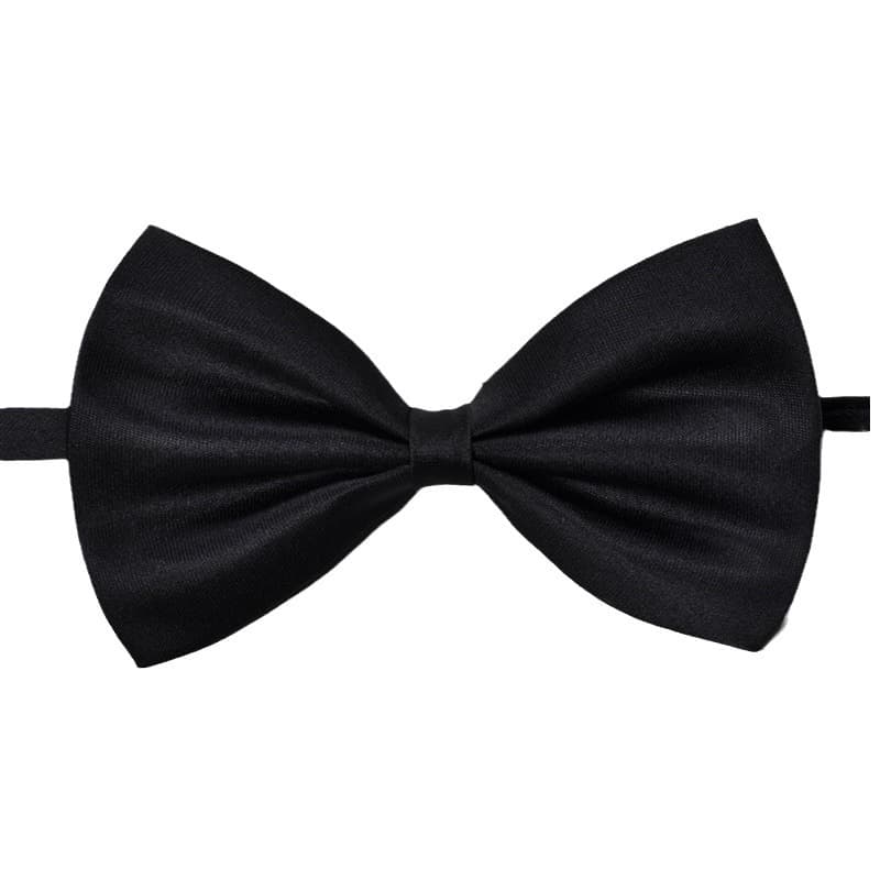 Red black bow tie English style with bow, Korean style 5