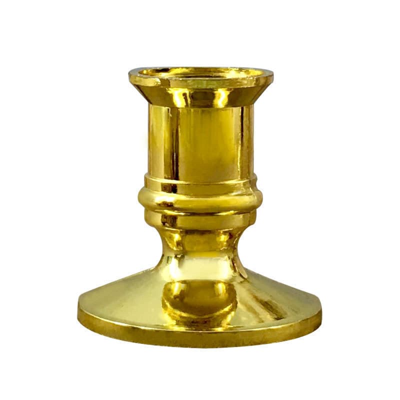 Cross-border retro candle accessories candle holder home decoration European creative candle holder long candle base holiday decoration 5