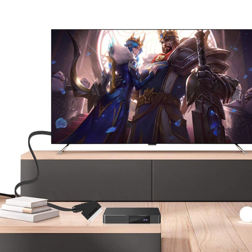 SCART to HDMI converter is used for the audio and video of the audio video of the machine ceiling game machine 4