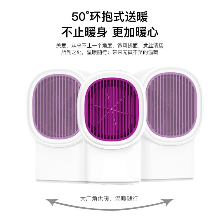 Quality cross-border desktop heater household desktop heater quick heating bedroom electric heater small hot air heater 3