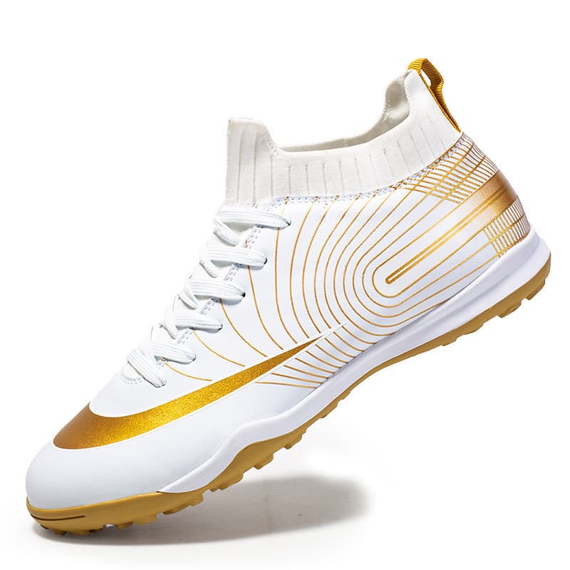 (Cross-border trading), golden children's boots for men and women for students, with spikes, for teenagers 4