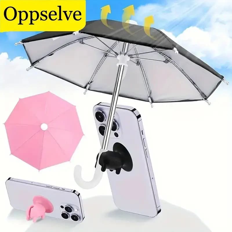 Mobile phone, umbrella, small photography props, handheld doll, 27cm