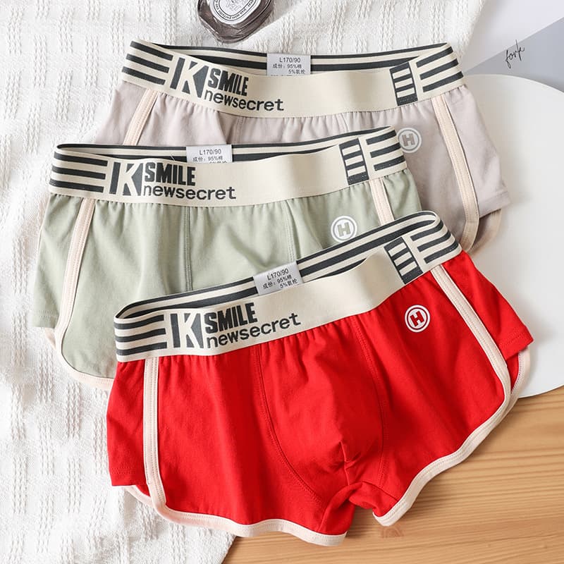 Cotton pants, breathable retro trousers, loose fit, for teenagers 2