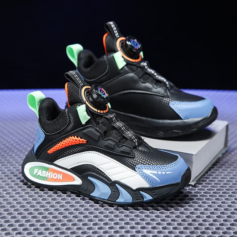 Basketball uniform, lightweight spring children's sneakers for boys, for teenagers, Collection Year 2026 3