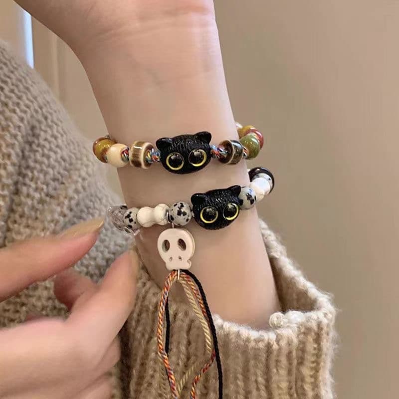 Woven small design bracelet for men and women, jewelry with tassels, women's style, trend of season, Chinese style 5