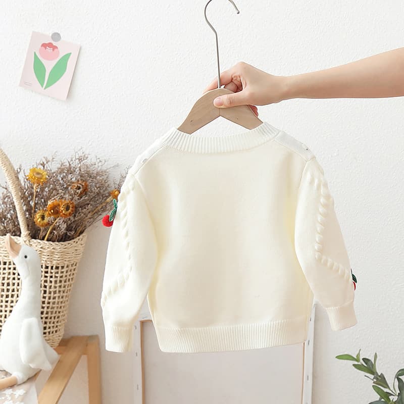 Autumn cardigan, children's woolen sweater, jacket, western style, Korean style 4