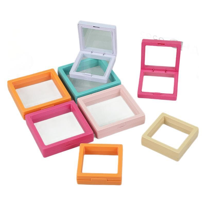 Storage system, storage box, transparent stand, necklace and earrings, accessory, pack, jewelry, (Physicals), Birthday gift 5