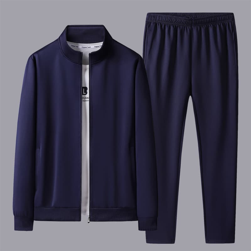 Autumn sports suit for leisure, long-sleeve, trousers, sweatshirt for gym, for running 3