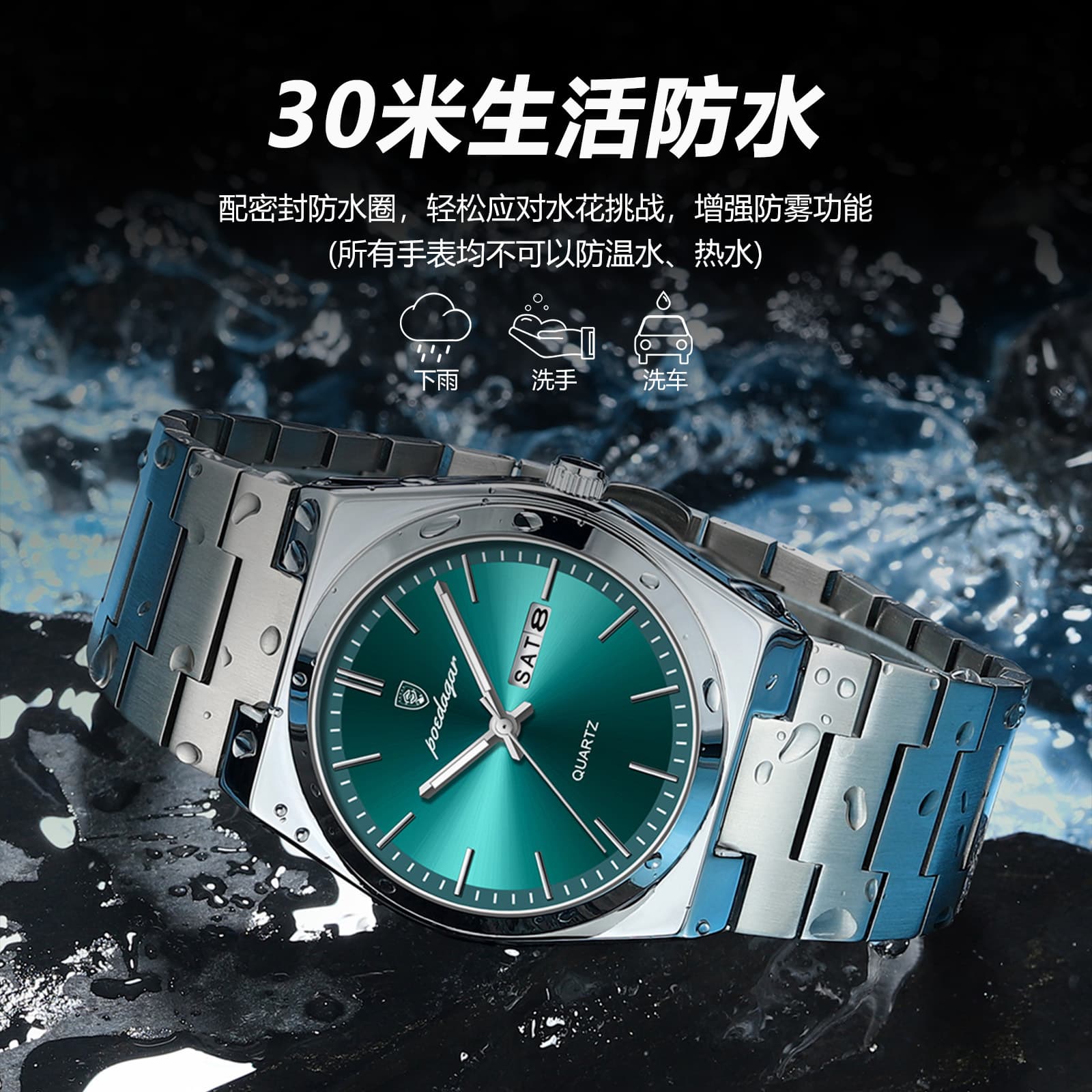 (Cross-border trading), ultra thin waterproof swiss watch, fashionable quartz watches, Switzerland 3