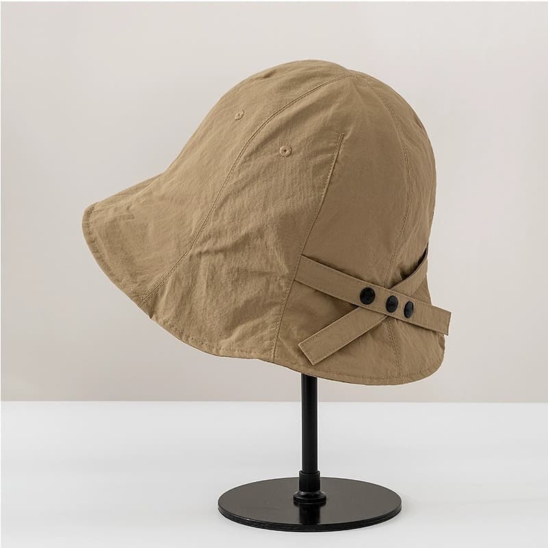 Lightweight quick-drying sun hat for women in spring and summer breathable casual face-showing little fisherman hat UV pot hat personalized bucket hat