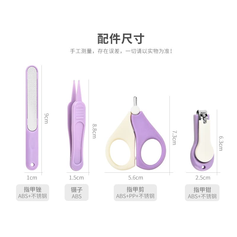 (Wholesale), children's medical set for nails, nail scissors 3