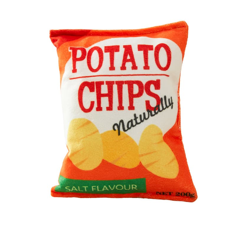 (Wholesale), realistic potato chips, toy, pet, makes sounds, (Physicals) 5