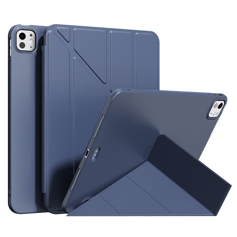 Applicable 2024IPAD PRO11 Silicone all -shell iPad9.7 -inch magnetic protective cover Y fold 10.9 anti -drop shell 5