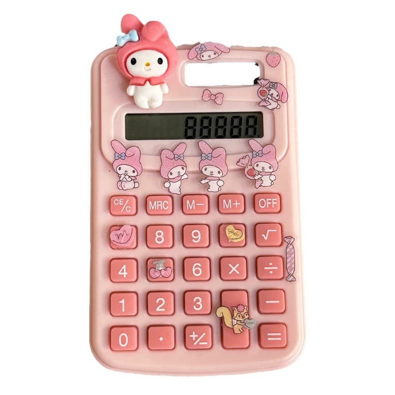 Calculator Creative Clear Cartoon Student Office Cultural Products High -value Mini Portable Computer Wholesale 5