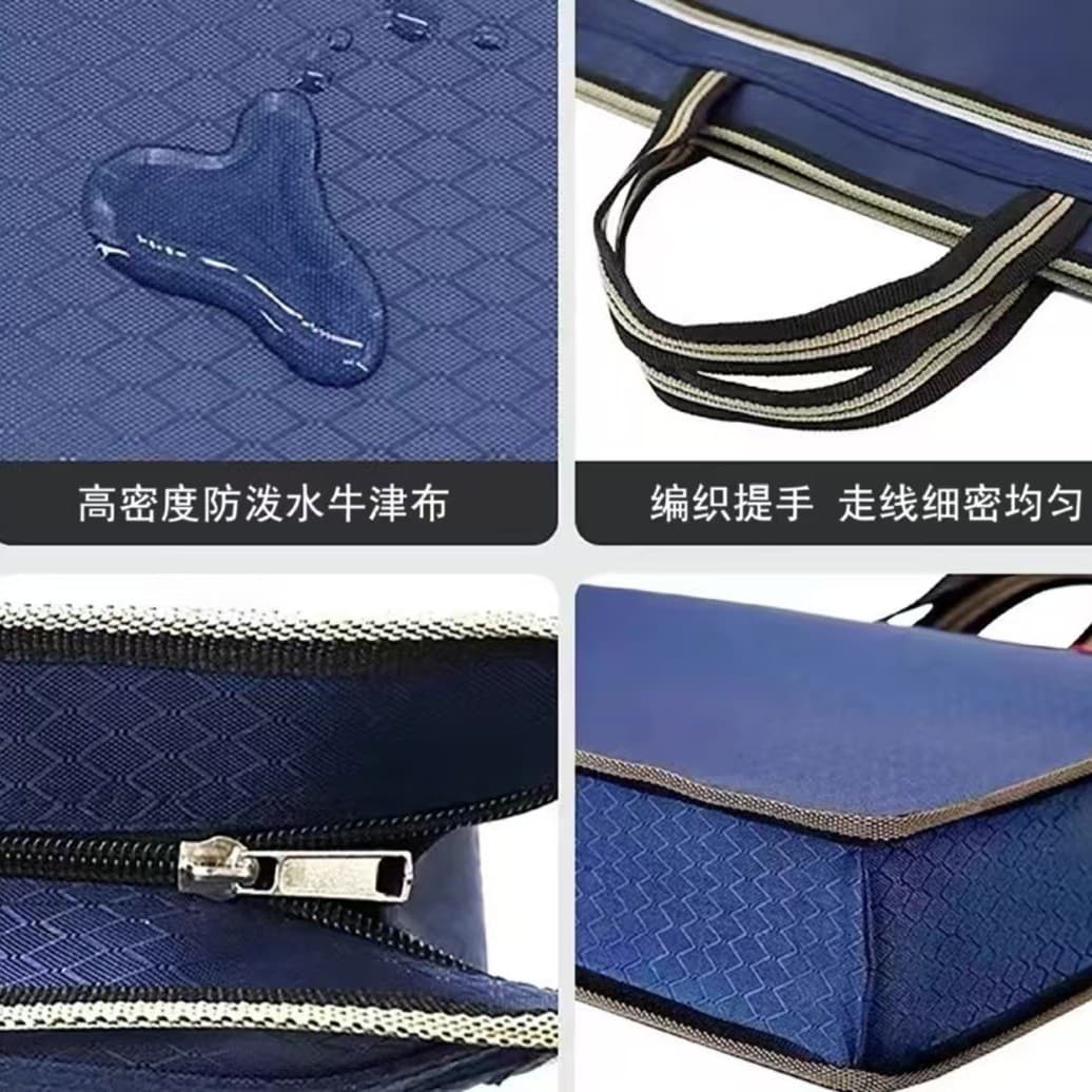 (Wholesale), handheld capacious storage system for documents, oxford cloth 2