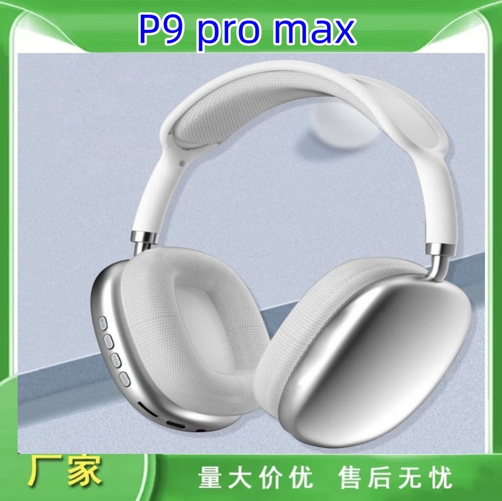 (Cross-border trading), wireless music headphones, earplugs, P9, 9 pro max, bluetooth