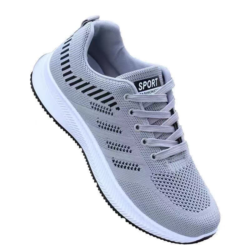 Fashionable universal sneakers all-season, breathable comfortable casual footwear, walking shoes, trend of season, made with flyknit technology 5